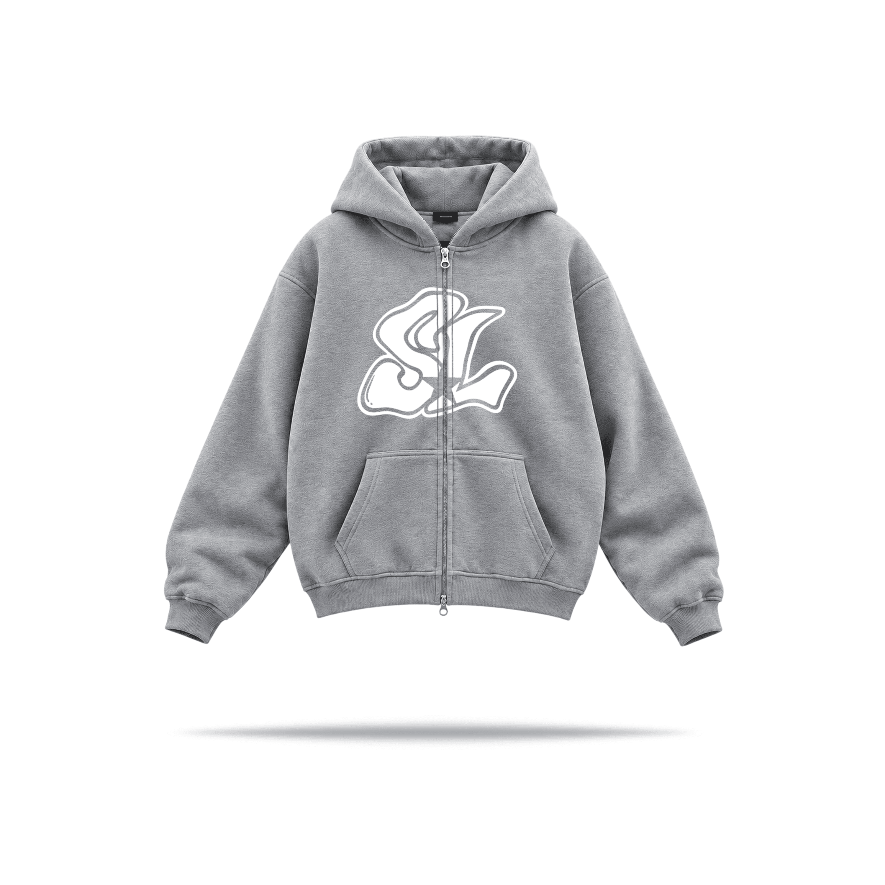 STAR LUXURY HOODIE (GREY)