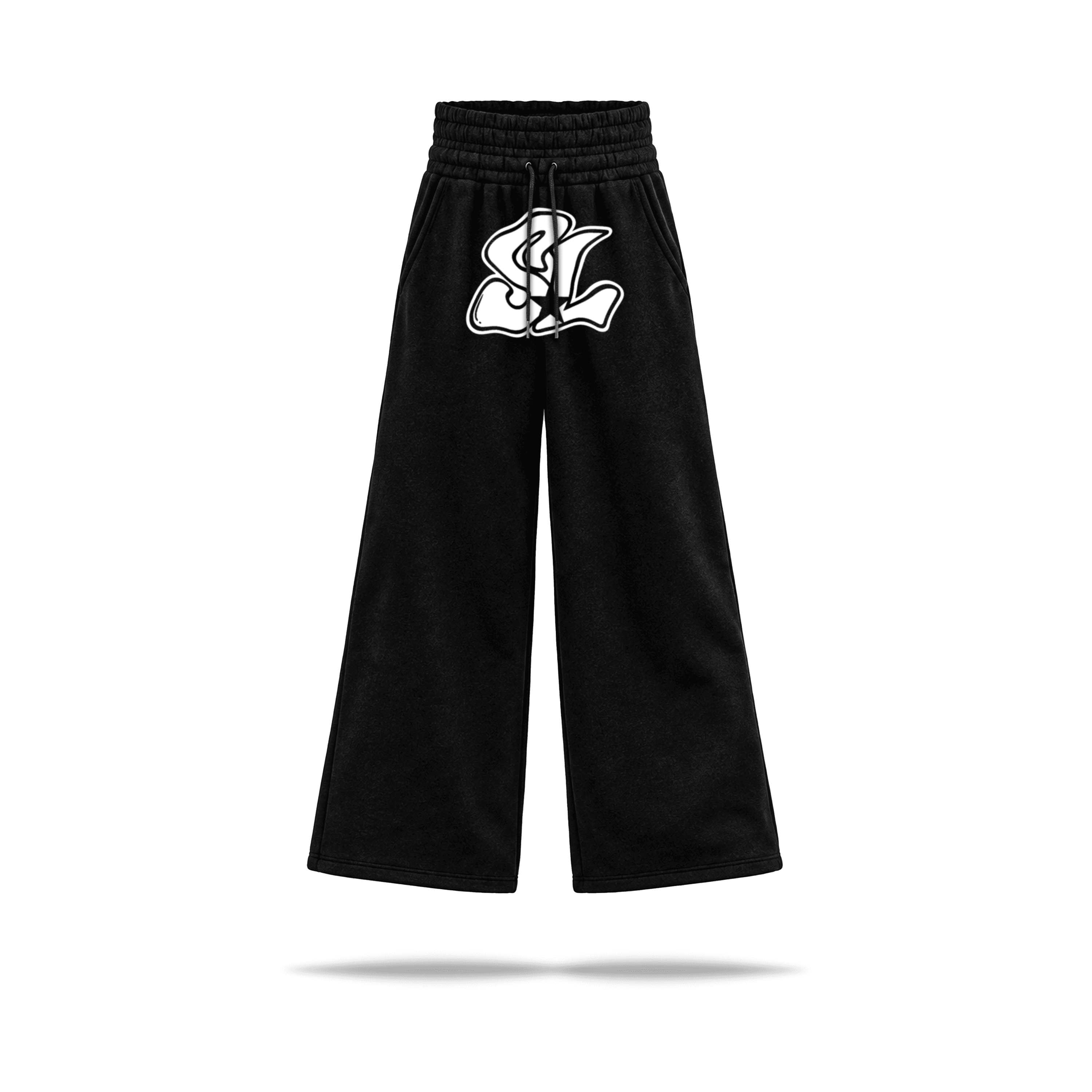STAR LUXURY HOODIE PANTS (BLACK)