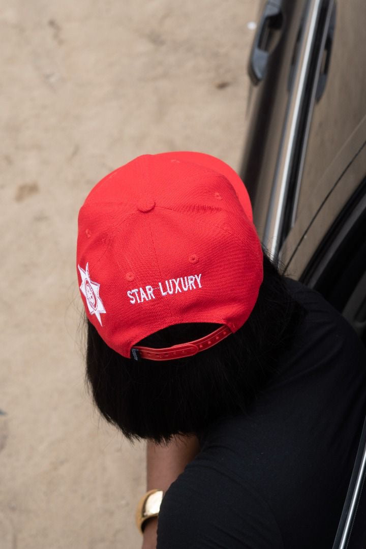 STAR LUXURY SNAP BACK (RED)