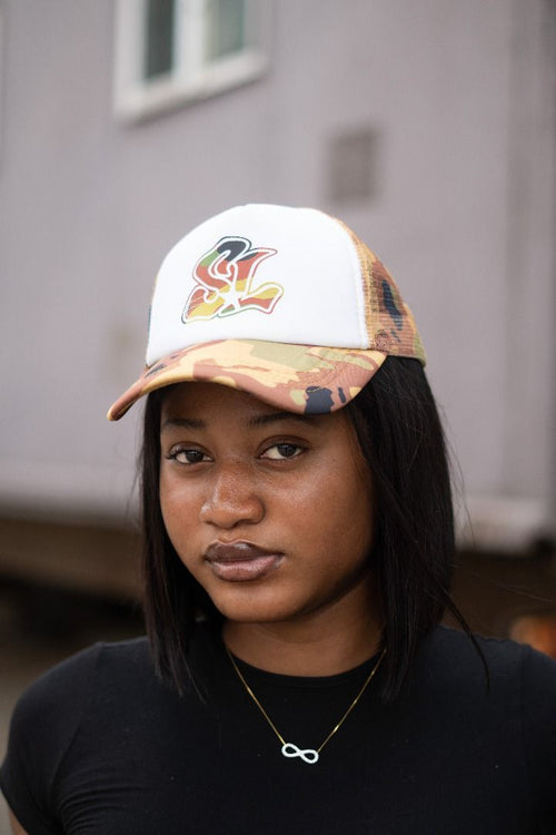 SL CAMOUFLAGE TRUCKER CAP