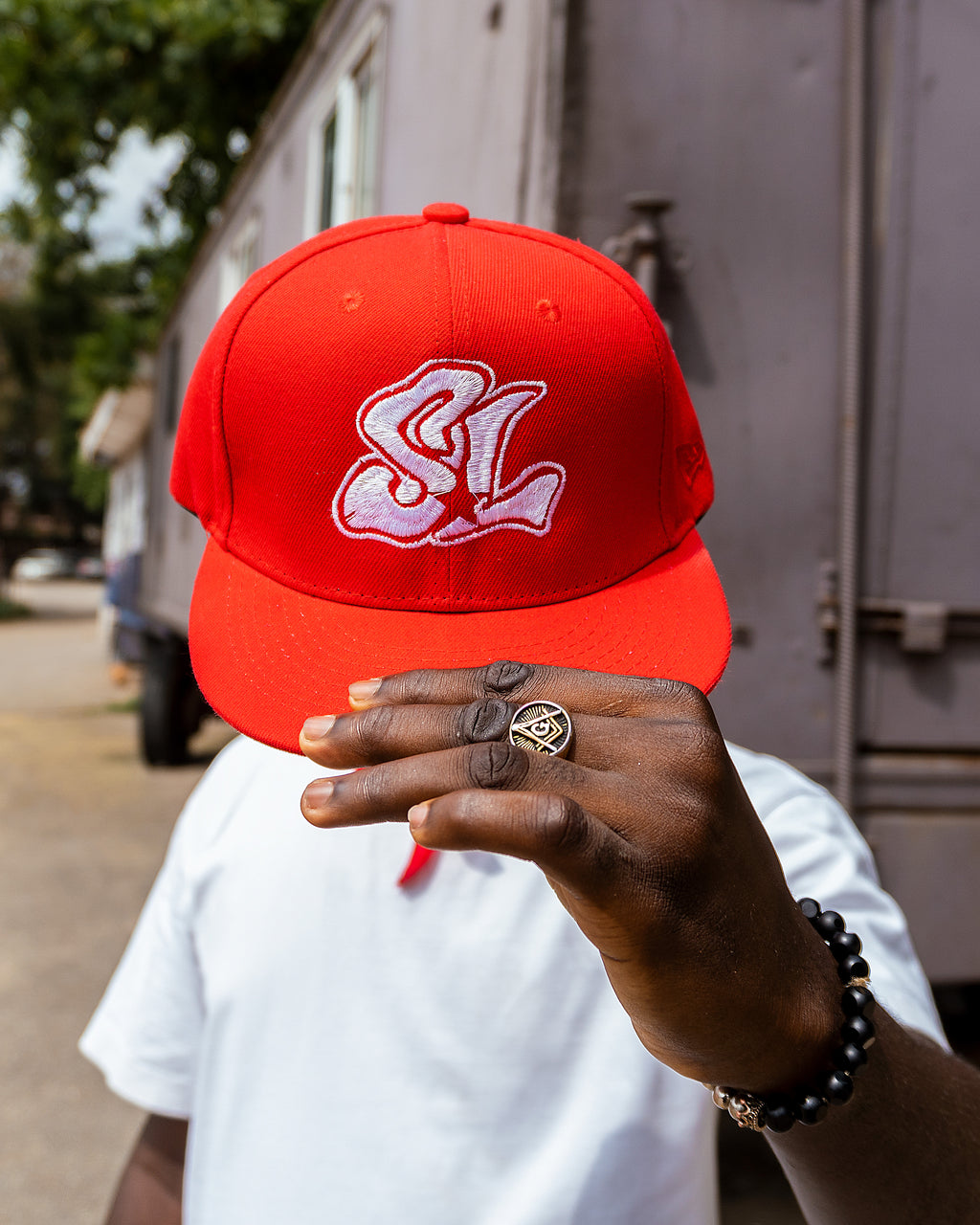 STAR LUXURY SNAP BACK (RED)