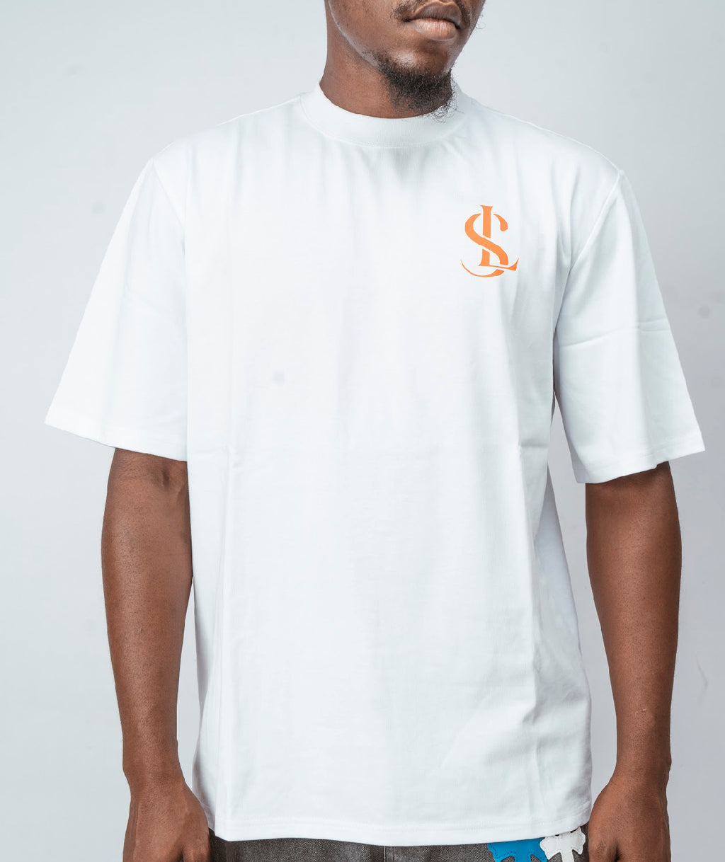 WHITE GRAPHIC SHIRT