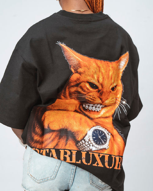 BLACK GRAPHIC SHIRT
